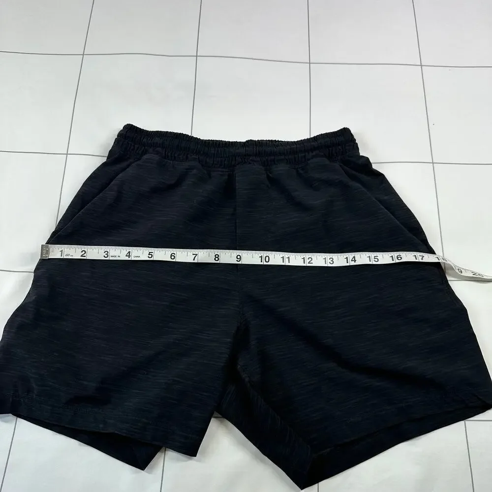Lululemon Shorts Mens XS Black Pace Breaker Linerless Athletic 5